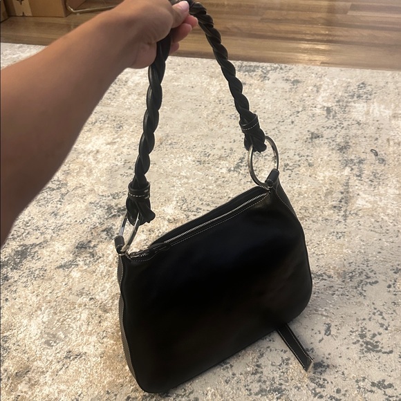 Givenchy Rebel Soft Hobo black braided bag satchel - Picture 17 of 17